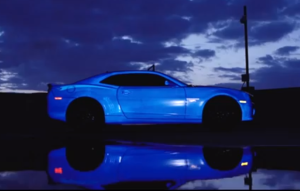 Glow-in-the-dark Camaro